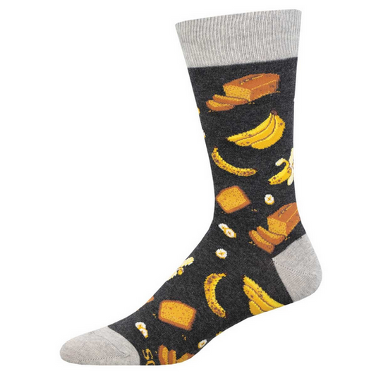 Men's Banana Bread Crew Socks