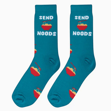 Women's Send Noods Crew Socks