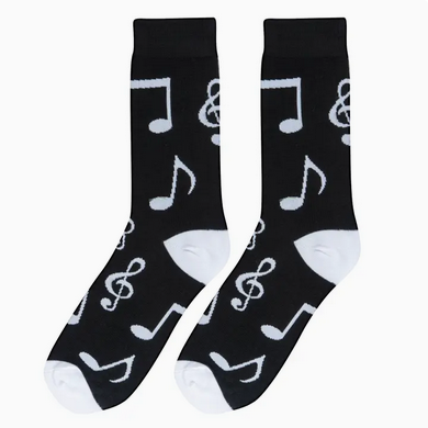Men's Music Note Crew Socks