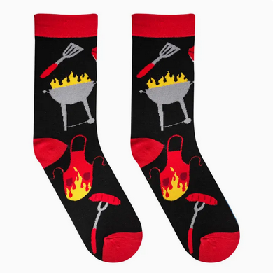 Men's BBQ Crew Socks