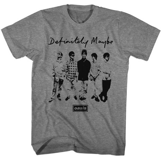 Unisex Oasis Definetely Maybe T-Shirt