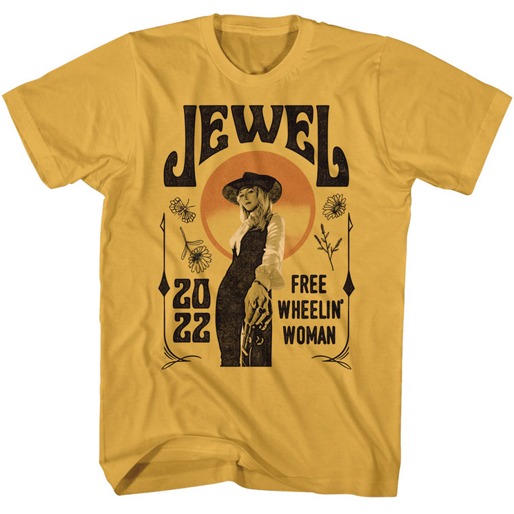 Unisex Jewel Free Wheelin T-Shirt