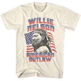 Men's Willie Nelson American Outlaw T-Shirt