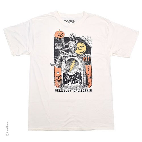 Men's Grateful Dead Berkeley Grave Skeleton T-Shirt