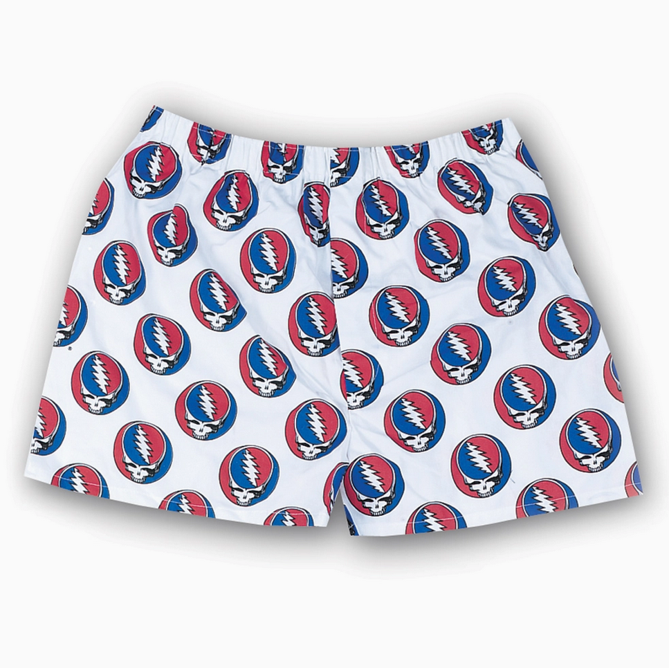 Men's Grateful Dead Steal Your Face Boxer Shorts