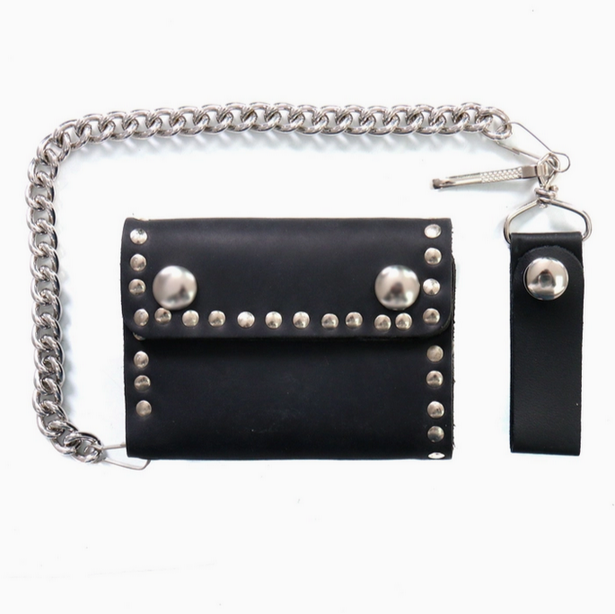 Hot Leather Chain Wallets