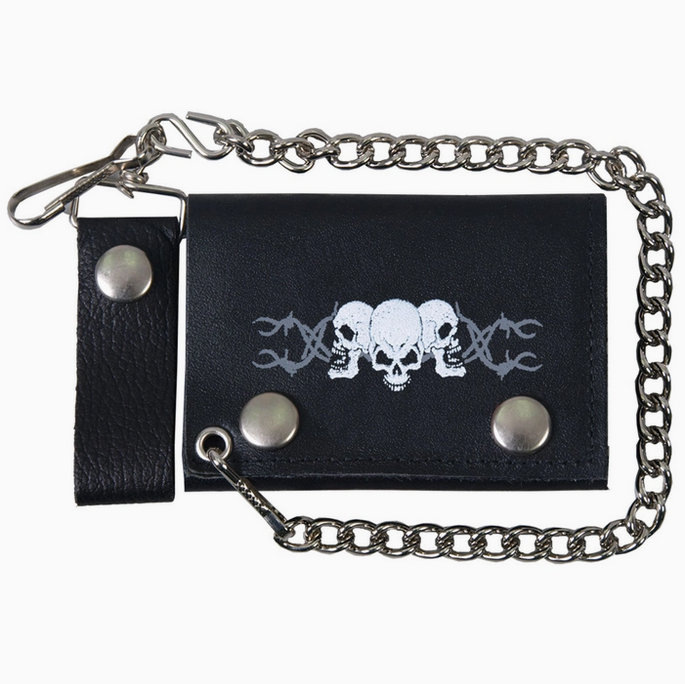 Hot Leather Chain Wallets