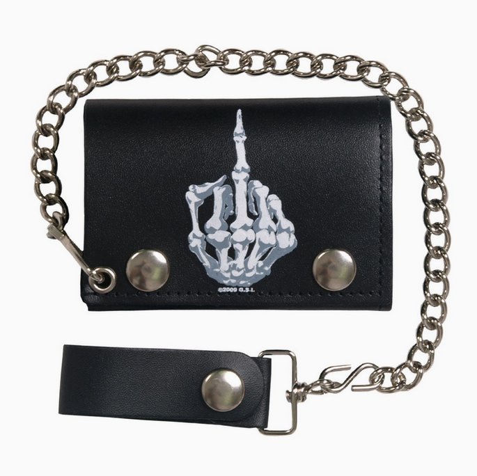 Hot Leather Chain Wallets
