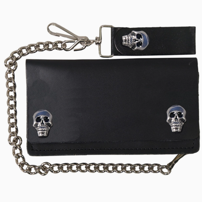 Hot Leather Chain Wallets