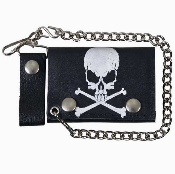 Hot Leather Chain Wallets
