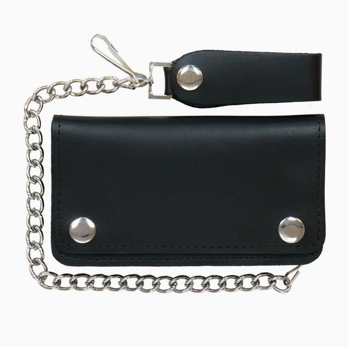 Hot Leather Chain Wallets