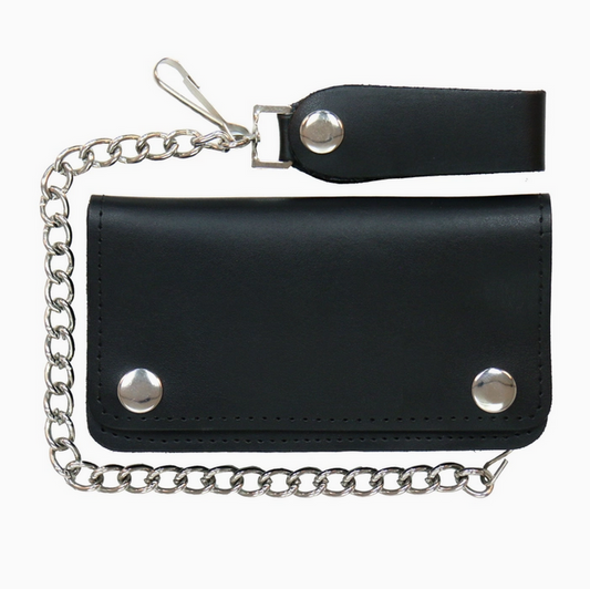 Hot Leather Chain Wallets