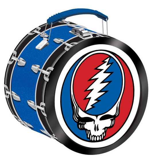 Grateful Dead Drum Steal Your Face Lunch Box