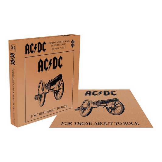 ACDC For Those About To Rock Rock Saw Puzzle