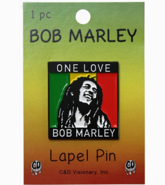 Bob Marley One Love Enamel Pin