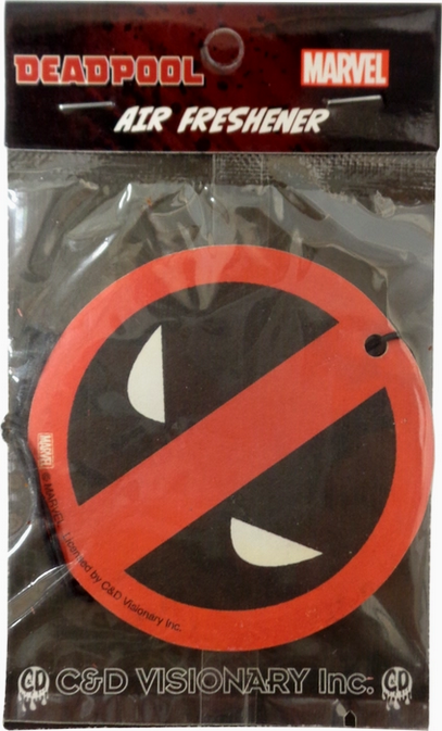 Deadpool Round Logo Air Freshener(Cinnamon Scented)