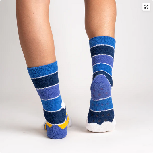 Unisex My Sun & Moon Fuzzy Slipper Socks