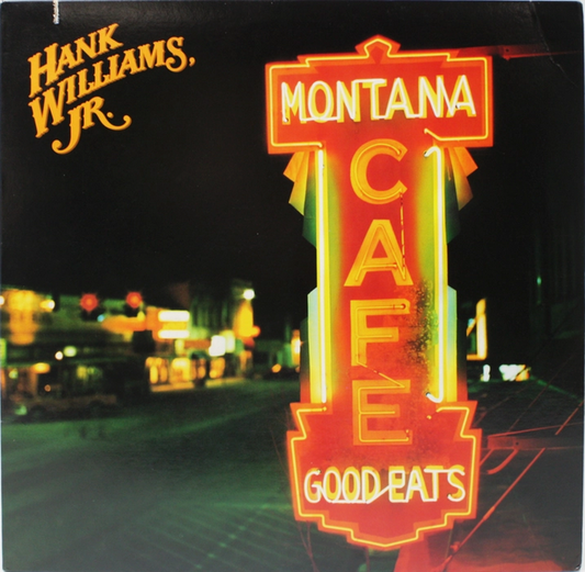 Hank Williams Jr Montana Cafe Vinyl LP