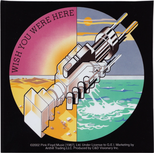Pink Floyd Wish You Were Here Sticker