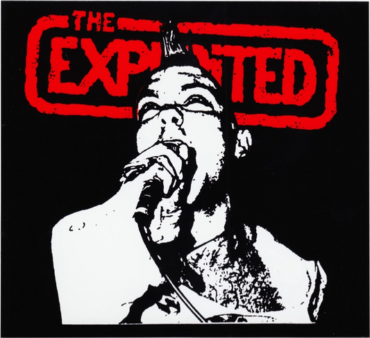 The Exploited 90's Stickers