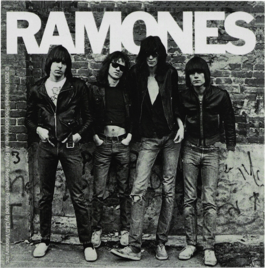 The Ramones Self Titled Album Sticker