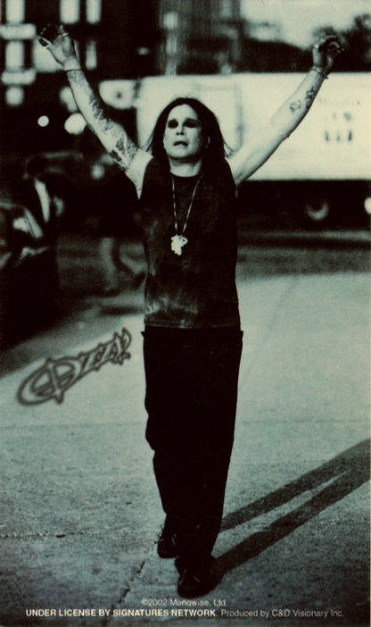 Ozzy Osbourne Walking Sticker