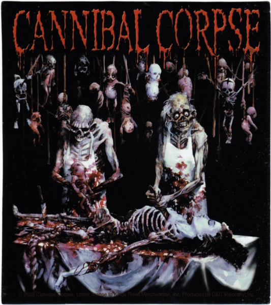 Cannibal Corpse Butchered At Birth Sticker