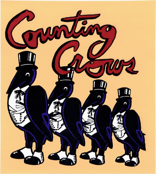 Counting Crows Four Crows Sticker