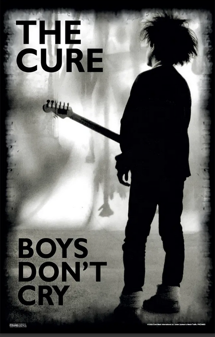 The Cure Boys Don't Cry Art Print