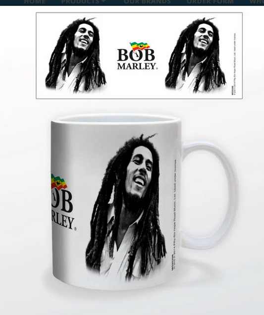 Bob Marley B&W Potrait Mug