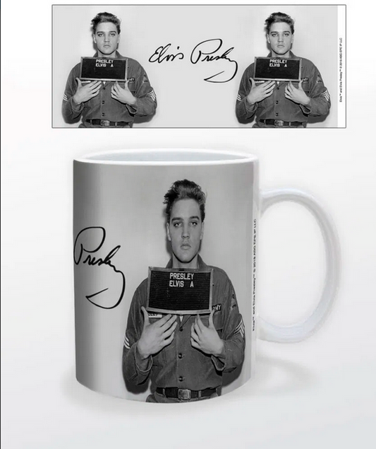 Elvis Mugshot Mug