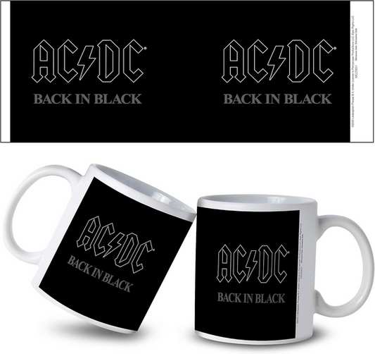 AC/DC Back in Black Mug