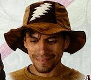 Grateful Dead Patchwork Corduroy Bolt Floppy Hat