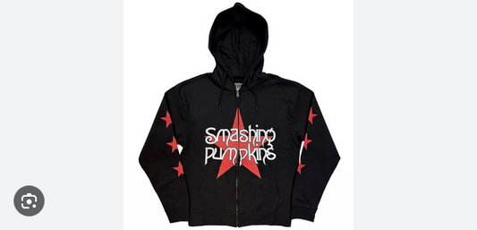 Smashing Pumpkins Star Zip-Up Hoodie
