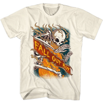 Men's Fall Out Boy Skeleton T-Shirt