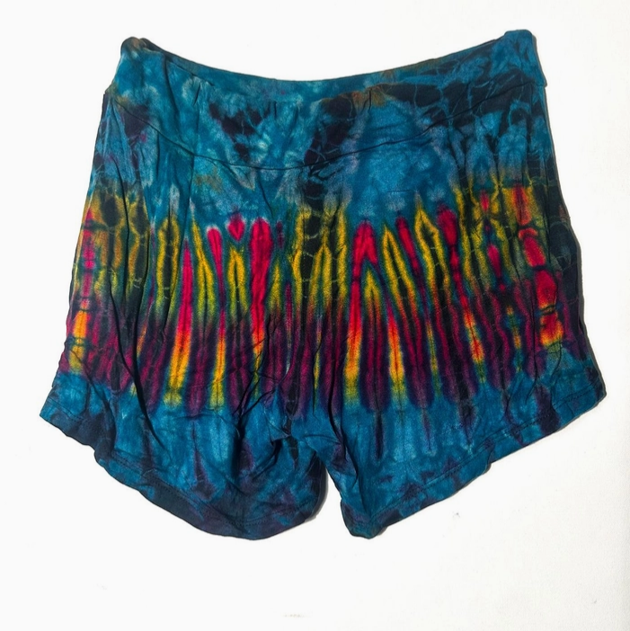 Women's Tie Dye Spandex Shorts