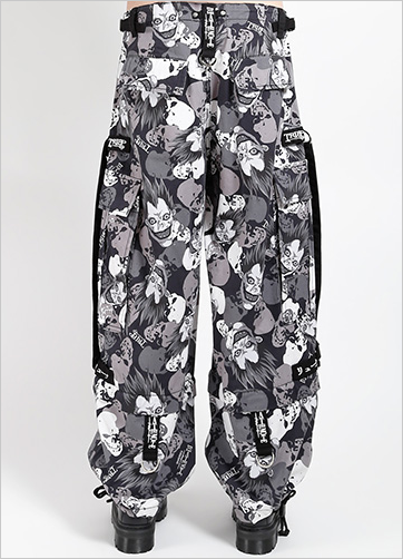 Unisex Ryuk Death Note Skull Camo Tripp Pants