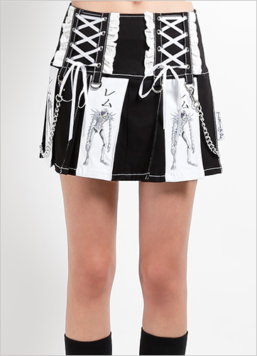 Women's Death Note Misa's Pleated Skirt
