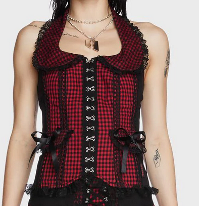 Women's Tripp NYC Bo Peep Corset Halter Top