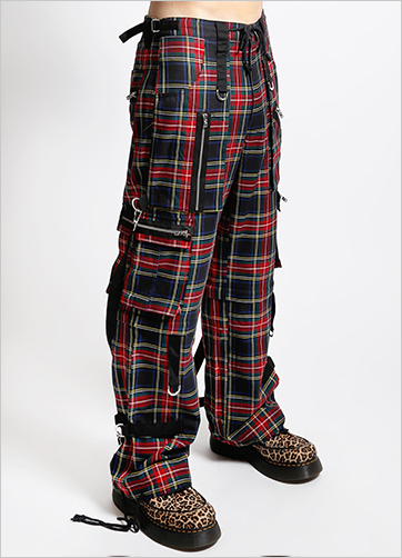 Unisex Tripp NYC Clash Plaid Pants
