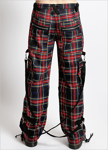 Unisex Tripp NYC Clash Plaid Pants