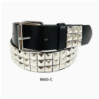 Pyramid Studded Belts
