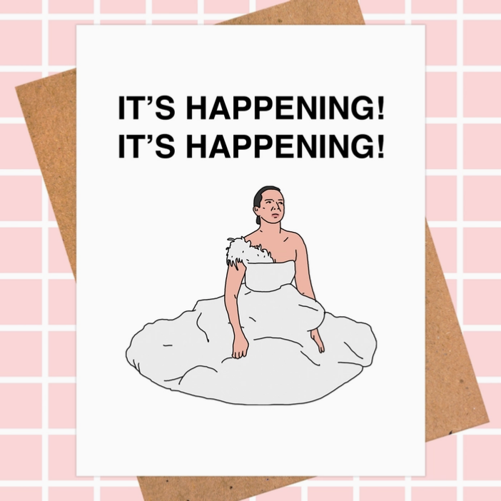 Bridesmaids Funny Wedding Card