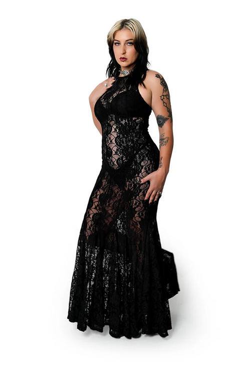 Women's Lovelace Maxi Dress