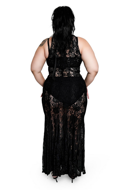 Women's Lovelace Maxi Dress