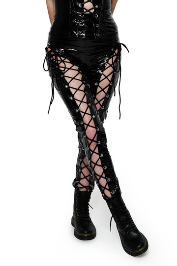 Women's Enigma PVC Leggings