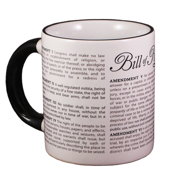 Disappearing Civil Liberties Heat Changing Mug