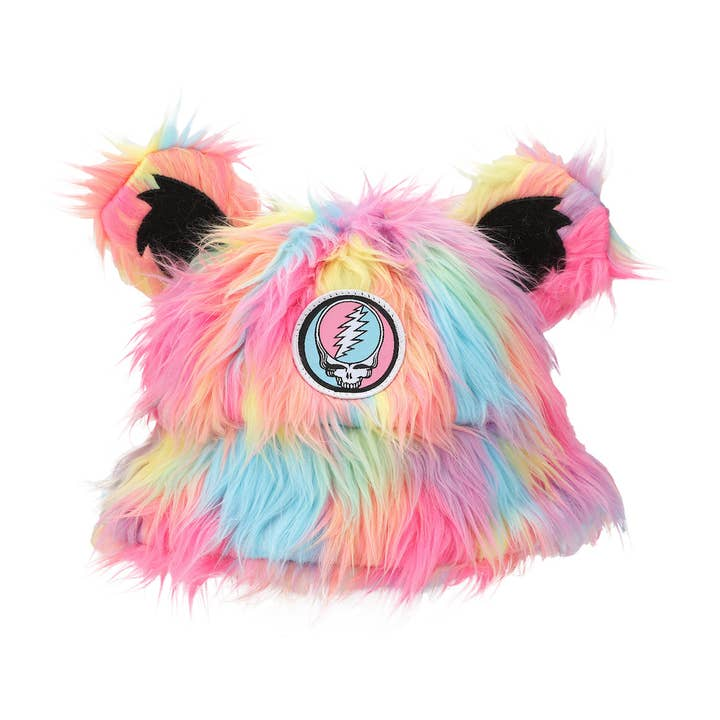 Grateful Dead Dancing Bear Multicolored 3D Bucket Hat