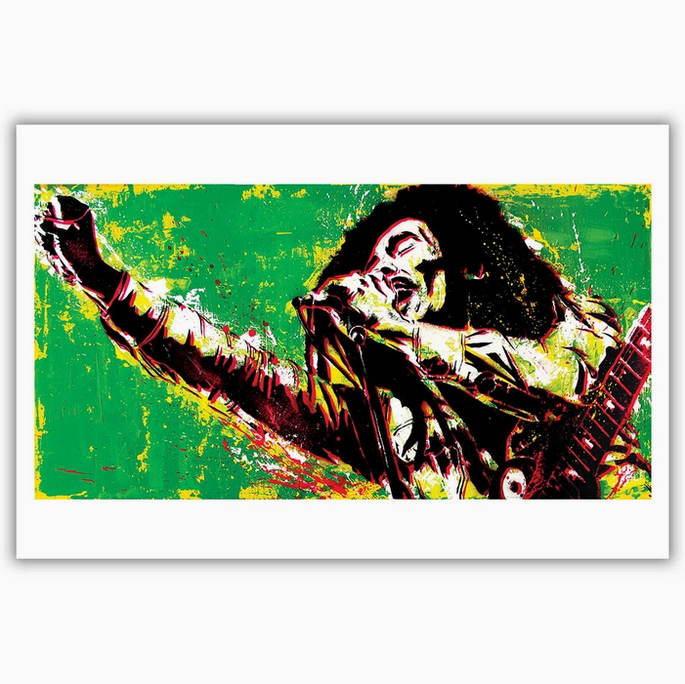 Bob Marley Art Print