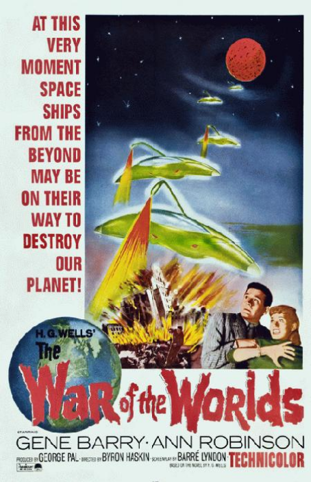 War of the Worlds Reprint 1953 Art Print